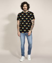 Camiseta-de-Algodao-Pride-Estampada-Mickey-Manga-Curta-Gola-Careca-Preta-9982839-Preto_3