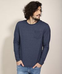 Camiseta-Manga-Longa-com-Bolso-Gola-Careca-Azul-Escuro-9982447-Azul_Escuro_1