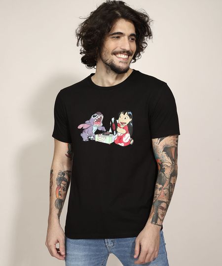 Camiseta-de-Algodao-Lilo-e-Stitch-Manga-Curta-Gola-Careca-Preta-9987614-Preto_1 Camiseta-de-Algodao-Lilo-e-Stitch-Manga-Curta-Gola-Careca-Preta-9987614-Preto_1