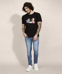 Camiseta-de-Algodao-Lilo-e-Stitch-Manga-Curta-Gola-Careca-Preta-9987614-Preto_3