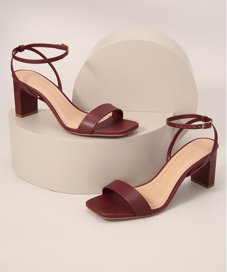 Sandalia-Feminina-Salto-Reto-Medio-Bico-Quadrado-Oneself-Vinho-9990583-Vinho_1