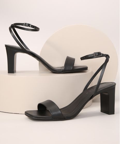 Sandalia-Feminina-Salto-Reto-Medio-Bico-Quadrado-Oneself-Preta-9990584-Preto_1