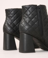 Bota-Feminina-Cano-Curto-Matelasse-Bico-Redondo-Salto-Quadrado-Medio-Oneself-Preta-9985886-Preto_6