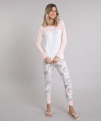 Pijama-Feminino--Happiness--com-Recorte-Manga-Longa-Off-White-9133598-Off_White_1
