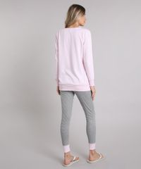 Pijama-Feminino-em-Moletom-Gatinho-Manga-Longa-Rosa-Claro-9122660-Rosa_Claro_2