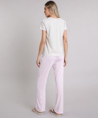 Pijama-Feminino-Unicornio-Manga-Curta-Cinza-Mescla-Claro-9122690-Cinza_Mescla_Claro_2