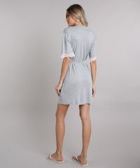 Robe-Feminino-com-Renda-Manga-Curta-Cinza-Mescla-9086353-Cinza_Mescla_2