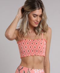 Biquini-Top-Sem-Bojo-Estampado-Geometrico-com-Protecao-UV50--Rose-9183387-Rose_1