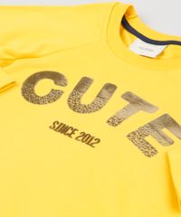 Blusao-Infantil-em-Moletom--Cute--Manga-Longa-Decote-Redondo-Amarelo-9195317-Amarelo_3
