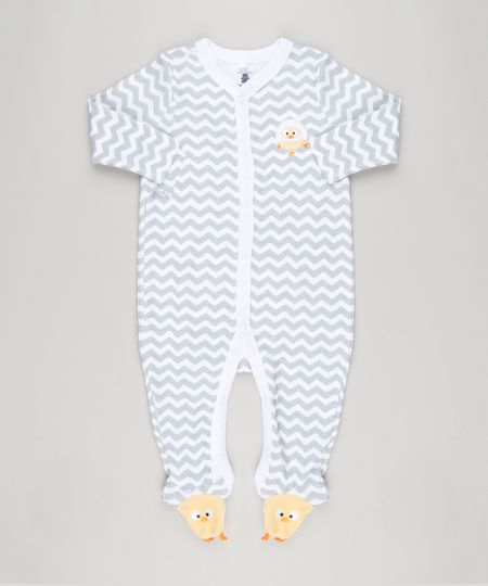 Macacao-Infantil-Pintinho-Estampado-Chevron-Manga-Longa-em-Algodao---Sustentavel-Off-White-8934338-Off_White_1