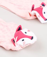 Macacao-Infantil-Raposa-Estampado-de-Folhas-Manga-Longa-em-Algodao---Sustentavel-Rosa-Claro-8934317-Rosa_Claro_3