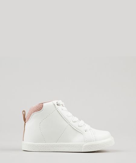 Tenis-Infantil-Cano-Alto-com-Recorte-Texturizado-Branco-9142675-Branco_1 Tenis-Infantil-Cano-Alto-com-Recorte-Texturizado-Branco-9142675-Branco_1