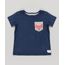 Camiseta-Infantil-com-Bolso-Estampado-Raposa-Manga-Curta-Gola-Careca-em-Algodao---Sustentavel-Azul-Marinho-9133430-Azul_Marinho_1