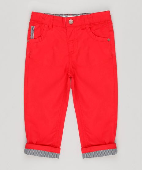 Calca-Color-Infantil-com-Barra-Dobrada-Listrada-Vermelha-8950639-Vermelho_1