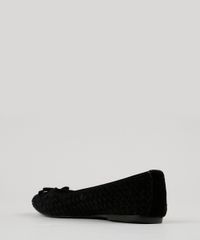 Sapatilha-Feminina-Via-Uno-em-Veludo-com-Laco-Bico-Redondo-Preta-9187308-Preto_3 Sapatilha-Feminina-Via-Uno-em-Veludo-com-Laco-Bico-Redondo-Preta-9187308-Preto_3