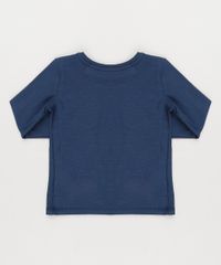 Camiseta-Infantil-com-Bolso-Estampado-Raposa-Manga-Longa-Gola-Careca-em-Algodao---Sustentavel-Azul-Marinho-9133429-Azul_Marinho_2