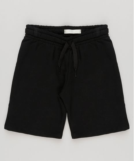 Bermuda-Infantil-Basica-em-Moletom-Preta-8467202-Preto_1