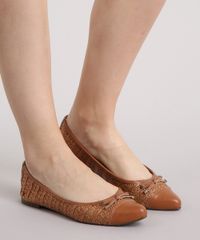 Sapatilha-Feminina-Bico-Fino-Moleca-Tresse-Marrom-9047863-Marrom_2