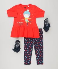 Conjunto-Infantil-de-Vestido-Divertido--Fundays--Vermelho-Manga-Longa---Calca-Legging-Estampada-com-Coracoes-Algodao---Sustentavel-Azul-Marinho-9155702-Azul_Marinho_3