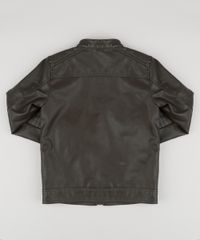 Jaqueta-Infantil-Biker-com-Bolsos-Marrom-8855726-Marrom_2