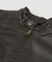 Jaqueta-Infantil-Biker-com-Bolsos-Marrom-8855726-Marrom_3