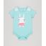 Body-Infantil-Coelho-com-Tule-Manga-Curta-Decote-Redondo-em-Algodao---Sustentavel-Verde-Claro-8935397-Verde_Claro_1