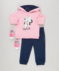 Conjunto-Infantil-de-Blusao-Minnie-com-Capuz-Rosa---Calca-em-Moletom-Azul-Marinho-8946702-Azul_Marinho_3