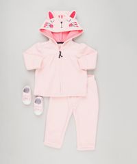 Conjunto-Infantil-Gatinha-de-Blusao-com-Capuz-e-Ziper---Calca-com-Bolso-em-Fleece-de-Algodao---Sustentavel-Rosa-Claro-8946706-Rosa_Claro_3