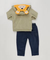 Conjunto-Infantil-Tigre-de-Blusao-com-Capuz-Verde---Calca-com-Bolso-em-Fleece-de-Algodao---Sustentavel-Azul-Marinho-8949660-Azul_Marinho_2