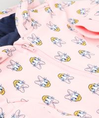Conjunto-Infantil-Estampado-da-Margarida-de-Blusao-com-Capuz-e-Ziper---Calca-em-Moletom-de-Algodao---Sustentavel-Rosa-8946703-Rosa_4