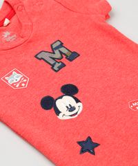 Body-Infantil-Mickey-com-Patches-Manga-Curta-Gola-Careca-em-Algodao---Sustentavel-Vermelho-8942679-Vermelho_4