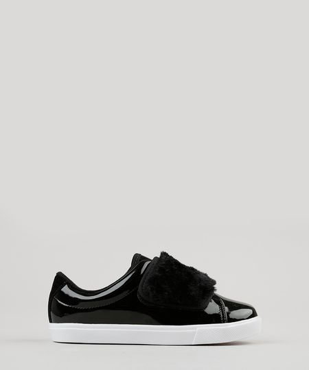 Tenis-Infantil-Molekinha-em-Verniz-com-Pelo-Preto-9180773-Preto_1 Tenis-Infantil-Molekinha-em-Verniz-com-Pelo-Preto-9180773-Preto_1