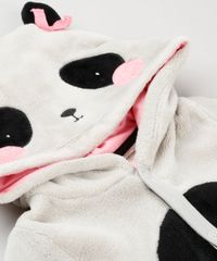 Macacao-Infantil-Panda-com-Capuz-Manga-Longa-em-Fleece-com-Algodao---Sustentavel-Cinza-8946707-Cinza_3