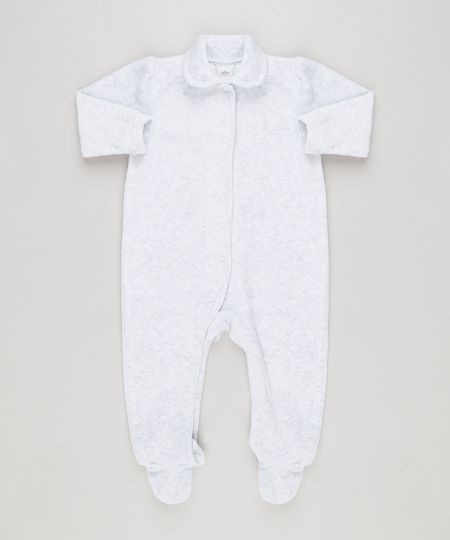 Macacao-Infantil-em-Plush-Manga-Longa-em-Algodao---Sustentavel-Cinza-Mescla-Claro-8793788-Cinza_Mescla_Claro_1