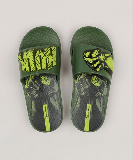 Chinelo-Slide-Infantil-Ipanema-Hulk-Verde-9100728-Verde_1