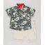 Conjunto-Infantil-de-Camisa-Camuflada-Manga-Curta---Bermuda-com-Bolsos-em-Algodao---Sustentavel-Kaki-8950640-Kaki_1
