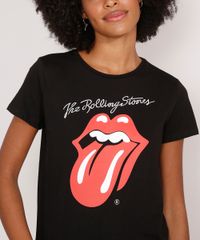 Camiseta-The-Rolling-Stones-Manga-Curta-Decote-Redondo-Preto-9580693-Preto_2