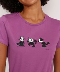 Camiseta-Gato-Felix-Manga-Curta-Decote-Redondo-Roxa-9985199-Roxo_2