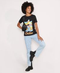 Camiseta-Stitch--Chillin---Manga-Curta-Decote-Redondo-Preta-9988728-Preto_3