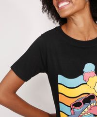 Camiseta-Stitch--Chillin---Manga-Curta-Decote-Redondo-Preta-9988728-Preto_5