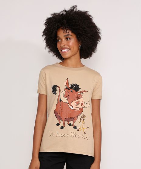 Camiseta-Timao-e-Pumba-Manga-Curta-Decote-Redondo-Kaki-9984008-Kaki_1