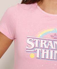 Camiseta-de-Algodao-Stranger-Things-Arco-Iris-Manga-Curta-Decote-Redondo-Rosa-9987718-Rosa_5