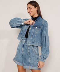 Jaqueta-Cropped-Jeans-Marmorizada-com-Bolsos-Manga-Bufante-Azul-Medio-9989692-Azul_Medio_1