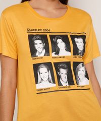 Camiseta-Friends--Class-of-2004--Manga-Curta-Decote-Redondo-Mostarda-9981495-Mostarda_2
