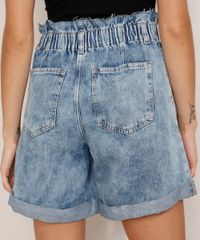 Short-Clochard-Jeans-Marmorizado-com-Barra-Dobrada-Cintura-Super-Alta-Azul-Claro-9985898-Azul_Claro_2