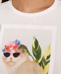 Camiseta-de-Algodao-Gato-com-Oculos--Tropicat--Manga-Curta-Decote-Redondo-Branca-9981735-Branco_5