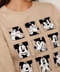 Blusa-de-Moletom-Mickey-Mouse-Flocada-Decote-Redondo-Bege-9983712-Bege_6