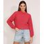 Sueter-Amplo-de-Trico-Gola-Alta-Rosa-Escuro-9984713-Rosa_Escuro_1