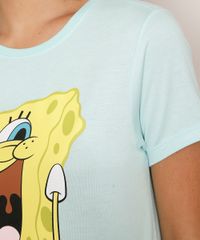 Camiseta-Bob-Esponja-Manga-Curta-Decote-Redondo-Azul-Claro-9988135-Azul_Claro_4
