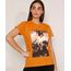 Camiseta-de-Algodao-da-Banda-Queen-Freddie-Mercury--I-Want-to-Break-Free--Manga-Curta-Decote-Redondo-Mostarda-9990829-Mostarda_1